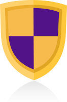Shield icon for course long care.